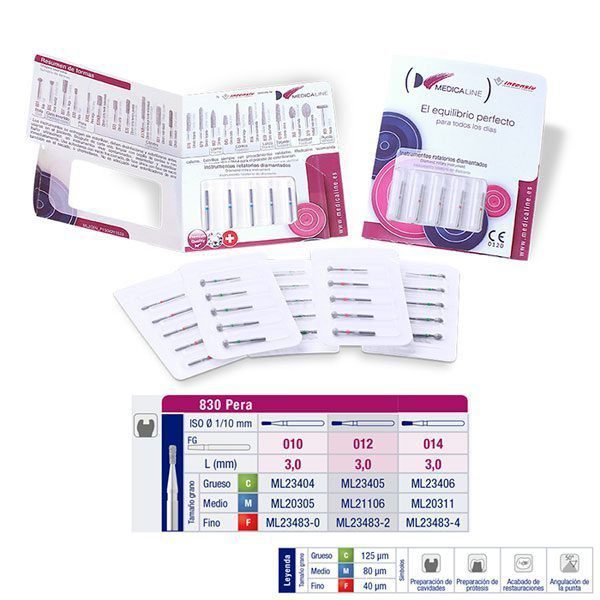 830M-014 FRESA FG DIAMANTE FIG 233 MEDIO 5 U.