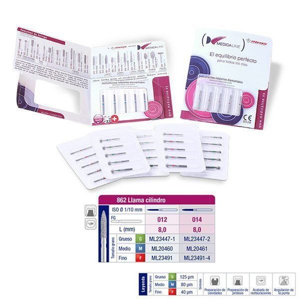 862M-014 FRESA FG DIAMANTE FIG 249 MEDIO 5 U.