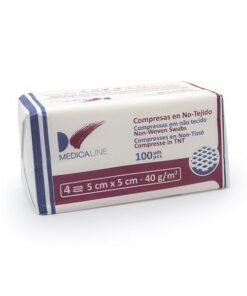 GASAS 5x5cm. NO ESTERIL 40g/m2 100u.