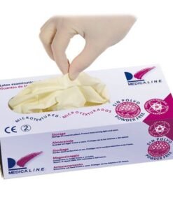 GUANTES LATEX MED.S/P. 100u