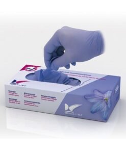 GUANTES NITRILO S/P VIOLETA PEQ. 100u