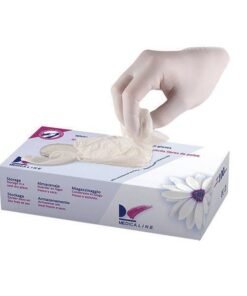GUANTES NITRILO S/P BLANCO MED. 100u