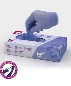 GUANTES NITRILO S/P VIOLETA GRANDES 100u