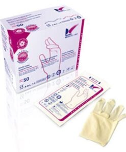 GUANTES LATEX ESTERILES SIN POLVO Nº6 1/2 50 Pares