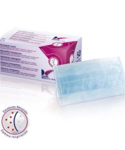 MASCARILLAS RECTANGULAR AZUL 50u.