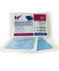 TALLAS ESTERIL AZUL M 50x75cm 25+25g. VISC.PE 100u