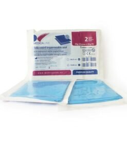 TALLAS ESTERIL AZUL L 75x90cm 25+25g. VISC.PE 50u