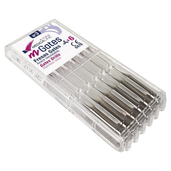 FRESAS GATES 32mm. Nº3 6u.