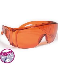 GAFAS POLIMERIZACION NARANJAS