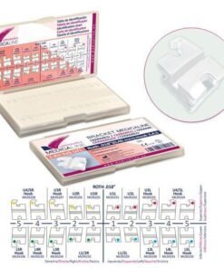 Bracket ML Cerámico Roth .018 kit