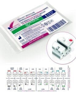 Bracket ML Cerámico r/metal Roth .018 U4/5L Hook