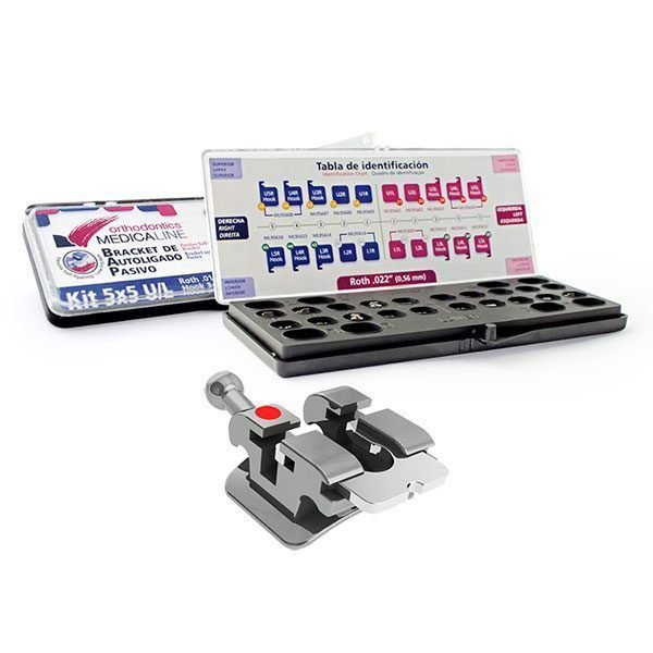 BRACKET ML AUTOLIGADO PASIVO ROTH.022" KIT