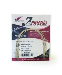 ARCO ML NITI ESTETICO REDO. SUP. .014 NAT. F. 10u.