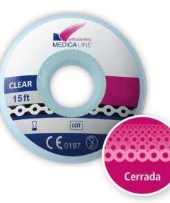 Cadeneta ML elástica Clear cerrada 2
