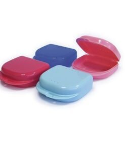 CAJA ORTODONCIA 88x82x28mm. COLORES SDO. 12u.