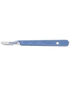 BISTURI ESTERIL DESECHABLE N.12 CON MANGO 10u 0504