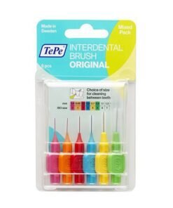CEPILLO INTERDENTAL PACK SURTIDO BLISTER 6u.