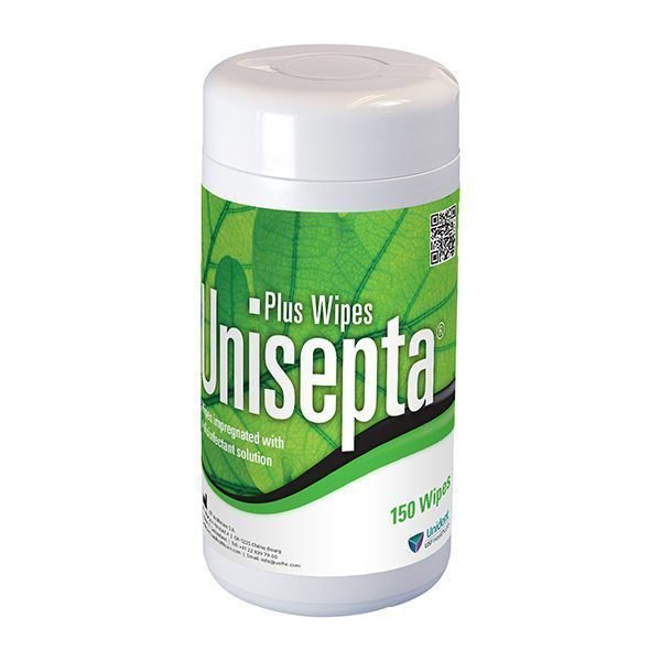 UNISEPTA PLUS TOALLITAS DESINF. BOTE 150uds.