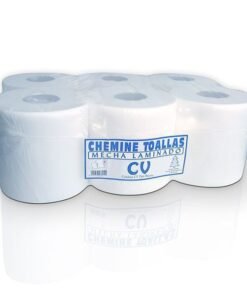 BOBINA SECAMANOS CHEMINE 100% PAPEL 6u.