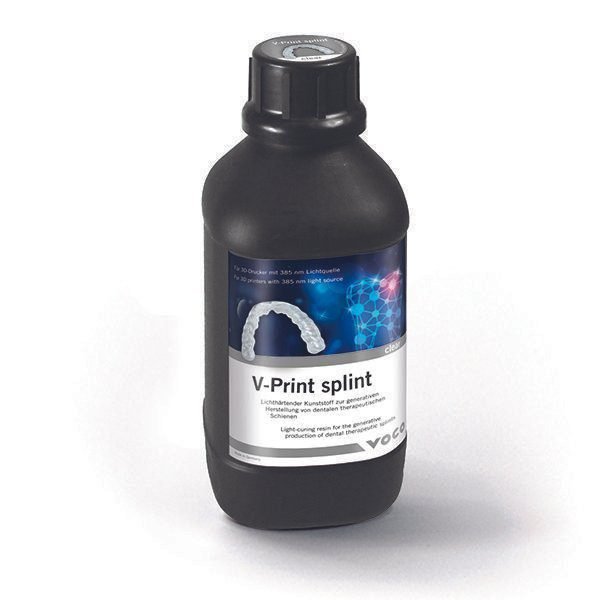 V-PRINT SPLINT BOTTLE 1000g. CLEAR   6044