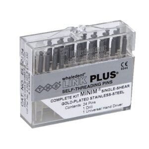 PINS LINK PLUS EL-721 MININ PLATA 0.525mm. 24u.