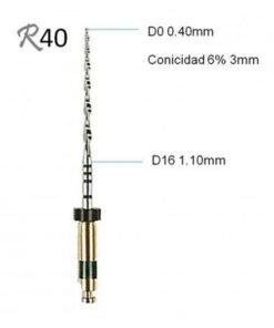 RECIPROC R40 31mm. 6u.